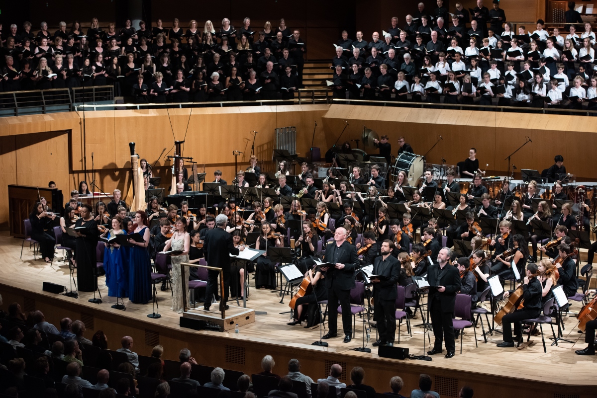 Chetham’s Symphony Orchestra, Chetham’s Chorus, Threlfall, Bridgewater